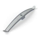 Держатель круглого кабеля двусторонний для прямого монтажа на 16 мест в гофроящике серый (100 шт/кор) Промрукав