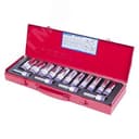 Набор глубоких торцевых головок 1/2", двенадцатигранные, 10-32 мм, 15 предметов King Tony