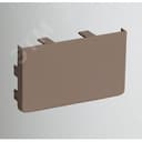 Заглушка для РКК-100х60 и 100х40 коричневая