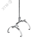 Комплект молниеприемника 1,5м для круглого конька IEK