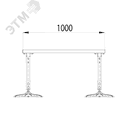 Опорная конструкция для установки оборудования TECHNORAPTOR FOOT 1200х1000