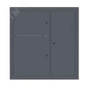 Щит этажный до 4 кв. без окон RAL7016 (1000х950х150) EKF PROxima