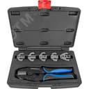 Пресс-клещи обжимные со вставками в наборе, 7 предметов