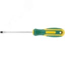 Отвертка "Контур", CrV сталь, прорезиненная ручка 5х100 мм SL