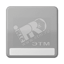 Клавиша для выключателя и кнопки с полем для надписи серая JUNG