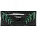 Комплект угловых шестигранников двусторонних с шаром 2-10мм , 8 предметов (ложемент) Jonnesway