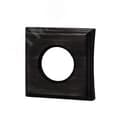 Шедель Рамка 1 постовая (Угольно-черный на бревно 220мм) скрытый монтаж BF4C22-610-119 Бирони