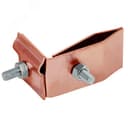 Держатель проводника круглого 6-10мм для фальца угловой h=70мм медь IEK