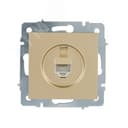 VESNA Розетка компьютерная золото 140