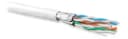 Кабель витая пара Hyperline UFTP4-C6A-S23-IN-LSZH-WH-500 (500 м)