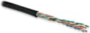 Кабель витая пара 4х2х0,51 Hyperline U/UTP4-C5E-S24-OUT-PE-BK (500 м) 49118