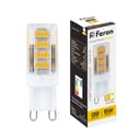 Лампа светодиодная Feron LB432 G9 5W 2700K 25769