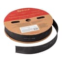 Трубка термоусадочная ТУТ нг 30/15 черн. (уп.50м) EKF tut-30-b