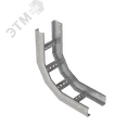 Угол лестничный вертикальный внутренний 90 гр. 80х150х1,2 мм HD85 N