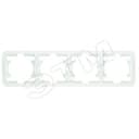 Mimoza Рамка 4 поста белая