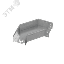 Угол горизонтальный 90 гр. 80х100 мм ПЛЮС INOX304