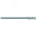 Бита шлицевая 800/4 Z SL вязкая твердость хвостовик 1/4 E 6.3 0.8X4X89 мм