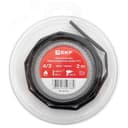 ТУТ нг 4/2 черная ролик 2 м EKF