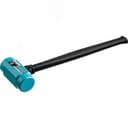 Кувалда цельностальная, 8 кг, 720 мм с удлинённой обрезиненной рукояткой