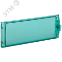 Дверца для корпуса пластикового КМПн-18 IP65 зеленая прозрачная TEKFOR