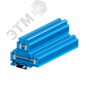 Клемма UKD 2-2 винтовая 2-уровневая, сечение 4 мм. кв., синяя