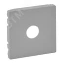 Valena LIFE Лицевая панель для розеток ТВ Алюминий
