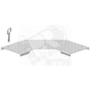 Крышка с отверстиями для угла горизонтального 90 град. HDDGBTFCL250 Вергокан Россия