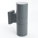 Светильник садовопарковый Feron DH0702 на стену вверхвниз 18W 2E27 230V серый 06295