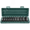 Набор головок торцевых ударных глубоких 1/2"DR, 10-24 мм, 11 предметов