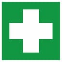 Знак пластик EC01 "Аптечка первой медицинской помощи" (200x200) ГОСТ 12.4.026-2015 EKF PROxima