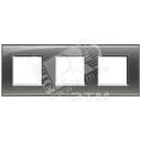 LivingLight Рамка прямоугольная 3 поста Лондонский туман
