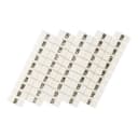 Маркеры для UT/ST/Push-in 2,5 с нумерацией 100-150 (100 шт.) EKF