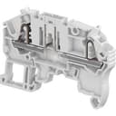 Клемма втычная ZK2.5-SP с разъединителем-вилкой серая 2.5 мм.кв 2 зажима TE Connectivity ОУЭО