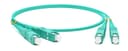 Патч-корд волоконно-оптический (шнур) Hyperline FC-D2-503-SC/PR-SC/PR-H-1M-LSZH-AQ