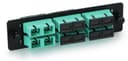 Панель для оптических боксов Hyperline FO-FPM-W120H32-12LC-AQ