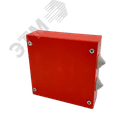 Коробка распределительная огнестойкая КРОПС-ST2, IP41, габаритные размеры 130х130х40 мм, для кабелей сечением до 4 мм2, 4 клеммы КМ-профиль