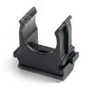 Крепёж-клипса для труб черная д16 (10шт/1000шт уп/кор) Строитель Промрукав