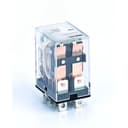 Промежуточное реле 2 контакта с LED индикацией 10А 127В DC ПР-102