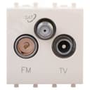Avanti TV-FM-SAT "Ванильная дымка", 16A, 2 модульный