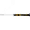 Отвертка шлицевая антистатическая для прецизионных работ 1578 A SL ESD Micro 0.30X1.8X60 мм