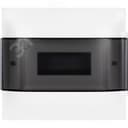 Practibox S Пластиковый щиток Встраиваемый (ЩРв-П) (в полые стены) 1X8 Дымчатая дверь