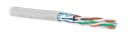 Hyperline UFTP4-C6A-S23-IN-LSZH-GY-500 (500 м) Кабель витая пара U/FTP, кат. 6a (10GBE), 4 пары (23AWG), одножильный (solid), каждая пара в экране, без общего экрана, для использования в неэкранированных системах, LSZH, серый