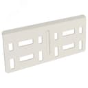 Пластина соединительная 80мм RAL 9016 IEK