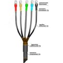 Муфта кабельная концевая 1ПКВТпН-5х(70-120) с наконечниками болтовыми Нева-Транс