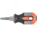 Отвертка стержневая двусторонняя ROUND GRIP, РН2,SL6x38 мм Ombra