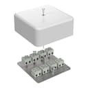 Коробка огнестойкая для кабель-канала 40-0470-FR2.5-16 Е15-Е120 103х103х45 RAL9003 (22 шт/кор) Промрукав