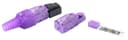 Разъем RJ-45 (8P8C) под витую пару, полевая заделка Hyperline PLUD-8P8C-S-C6-VL Разъем RJ-45 (8P8C)