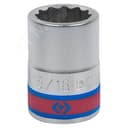 Головка торцевая стандартная двенадцатигранная 3/4", 15/16", дюймовая