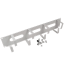 Кабельный органайзер 19" 2U, 5 колец, метал. цвет серый (RAL 7035) SYSMATRIX SA 0220.7000