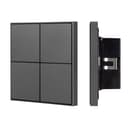 INTELLIGENT ARLIGHT Кнопочная панель KNX30423IN Black BUS Frame IARL IP20 Металл 2 года 039667